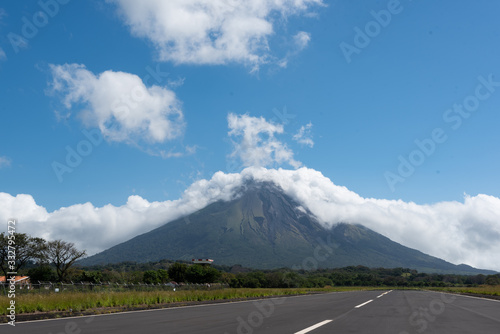 Volcano in ometepe island photo