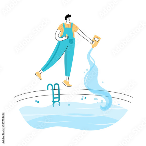Swimming pool maintenance
