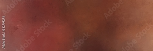 abstract painting background texture with brown, pastel brown and indian red colors and space for text or image. can be used as horizontal header or banner orientation