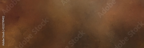 old mauve, pastel brown and very dark green colored vintage abstract painted background with space for text or image. can be used as header or banner
