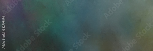 abstract painting background graphic with dark slate gray, dim gray and very dark blue colors and space for text or image. can be used as header or banner