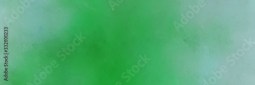 abstract painting background graphic with medium sea green, dark sea green and cadet blue colors and space for text or image. can be used as horizontal background graphic