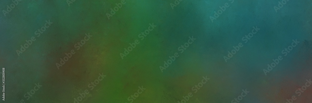 vintage abstract painted background with dark slate gray, old mauve and sea green colors and space for text or image. can be used as header or banner