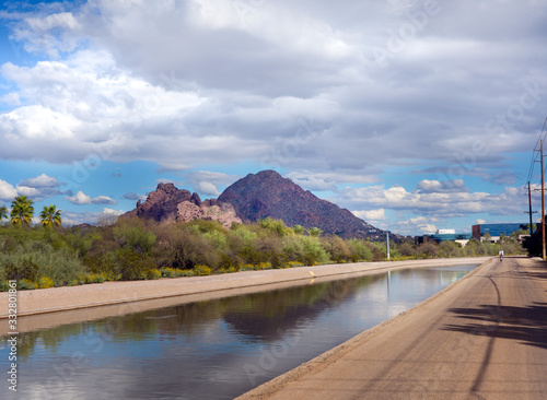 Slika na platnu The Grand Canal, Phoenix, Scottsdale, Az,USA