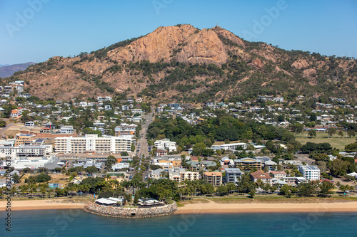 Aerial view of Townsville, Qld as viewed from the Strand