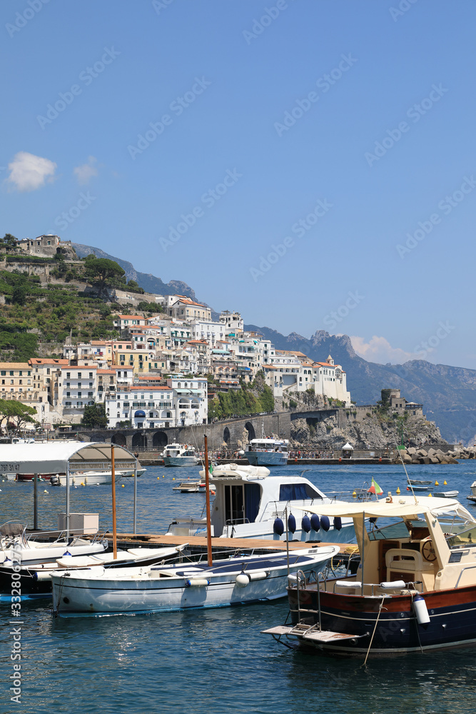 View of Amalfi Coast, Italy