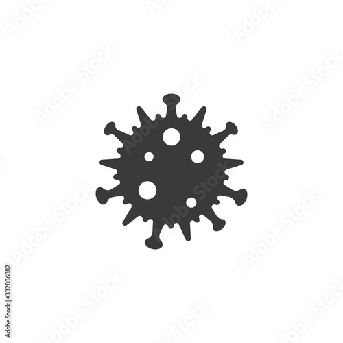 Coronavirus icon design