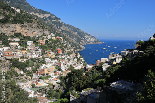 Fototapeta Naklejka Na Ścianę i Meble -  View of Amalfi Coast, Italy