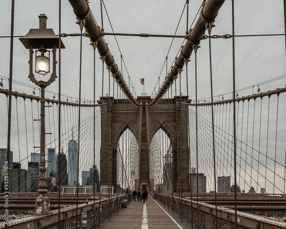 Fototapeta premium Brooklyn Bridge New York City
