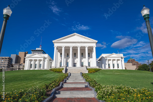 Virginia State Capitol Building in Richmond, VA