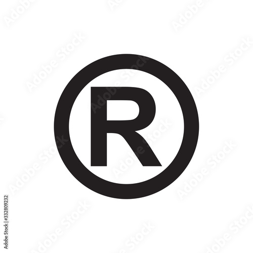 registered icon , trademark icon