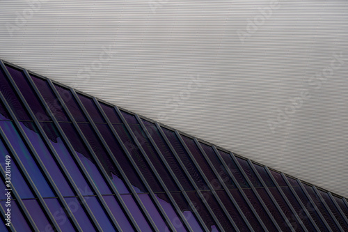 Obraz na plátně abstract metallic background with lines