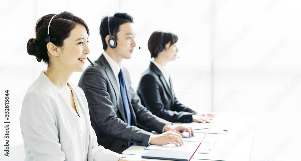 Fototapeta premium オペレーター