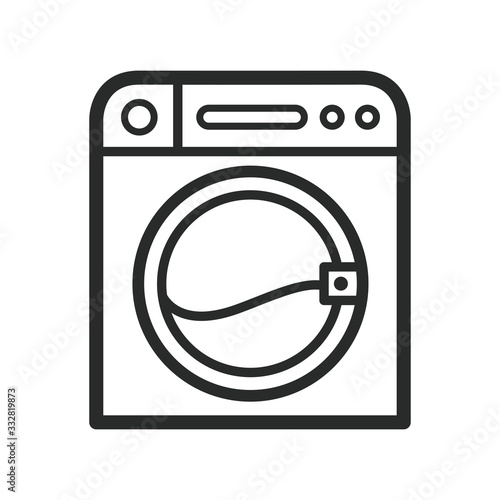  washing machine icon vector design template