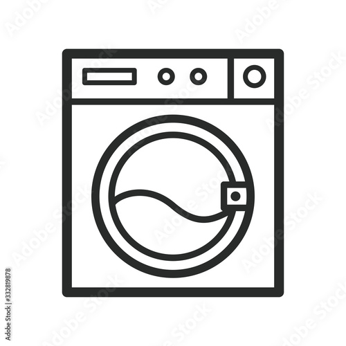  washing machine icon vector design template