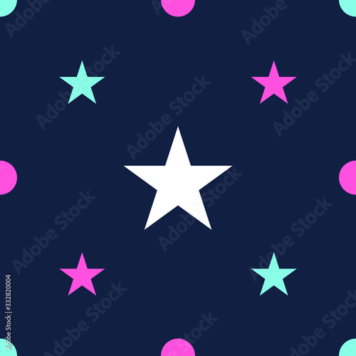 Sparkling Mini Star Seamless Pattern