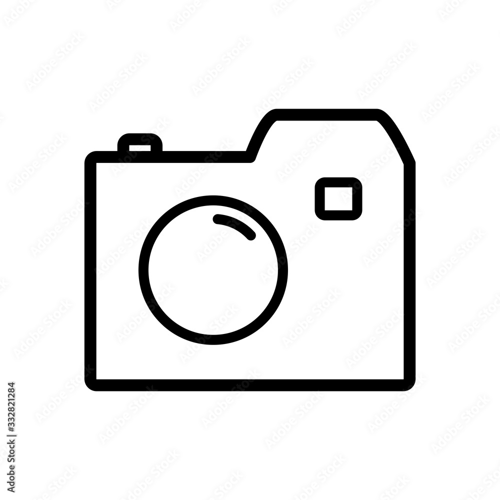 Camera outline icon Camera outline icon