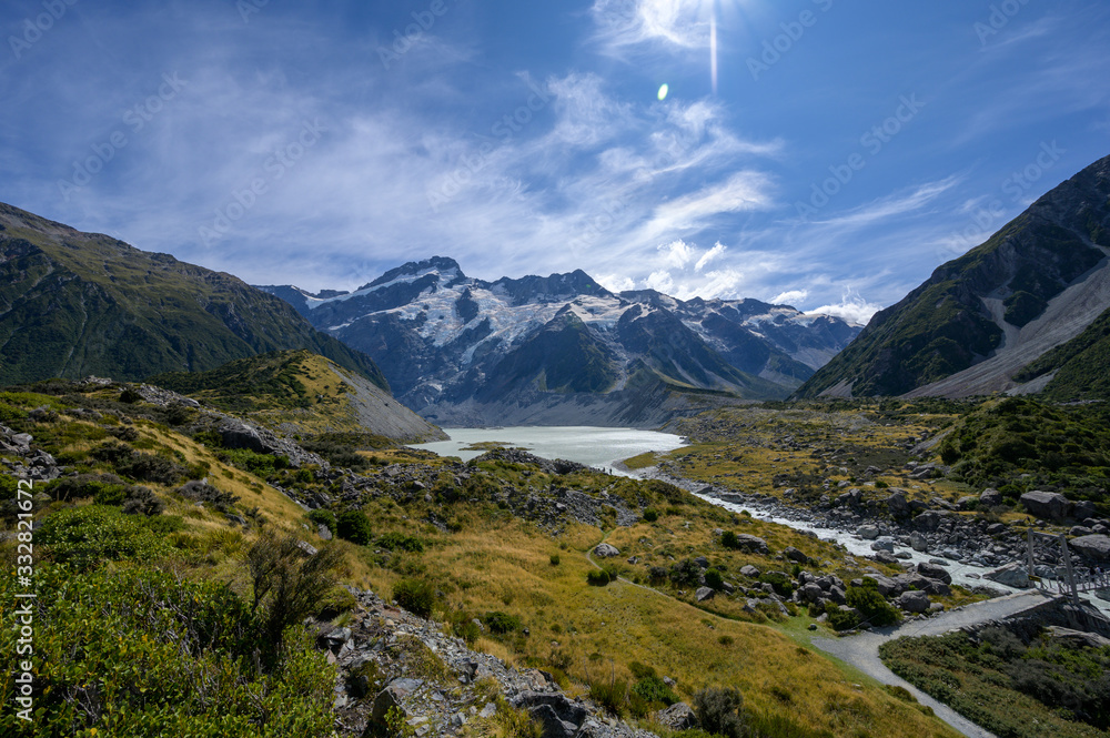 Fototapeta premium Mount Cook area
