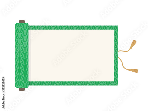 巻物のイラスト