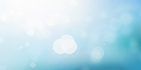 United Nations' World Health Day concept:  Blue abstract background blur
