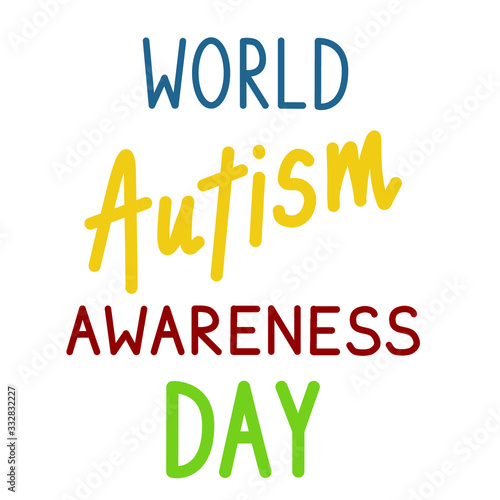 awareness; conduct; disorder; handicap; puzzle; suffering; support; syndrome; world; autism; campaign; children; disease; error; medicine; care; defect; different; health; illustration; inscription; l