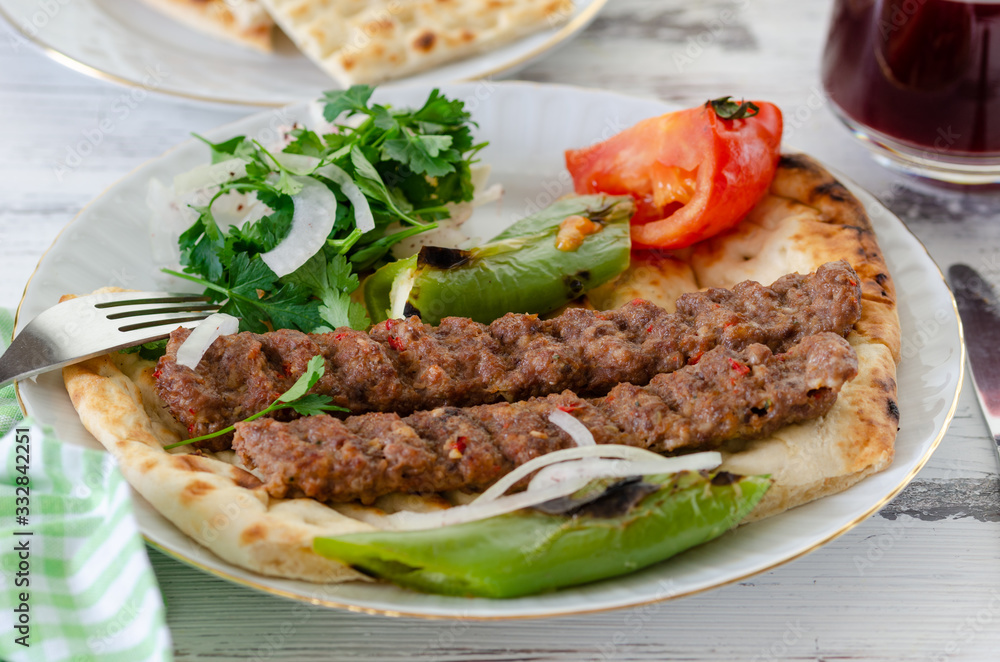 Turkish Traditional Adana Kebap Turkish Traditional Adana Kebap