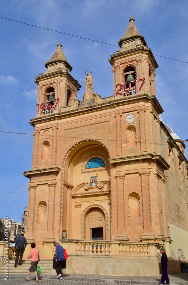 Malta, Marsa Scirocco - Marsaxlokk, Parish Church of Our Lady of Pompeii