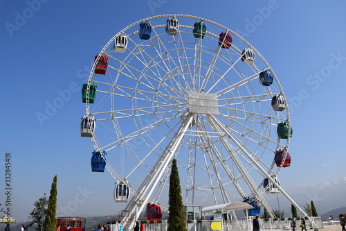 ferris wheel in park