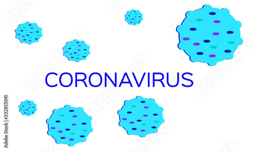 Cornavirus global outbreak pandemic epidemic medical concept.