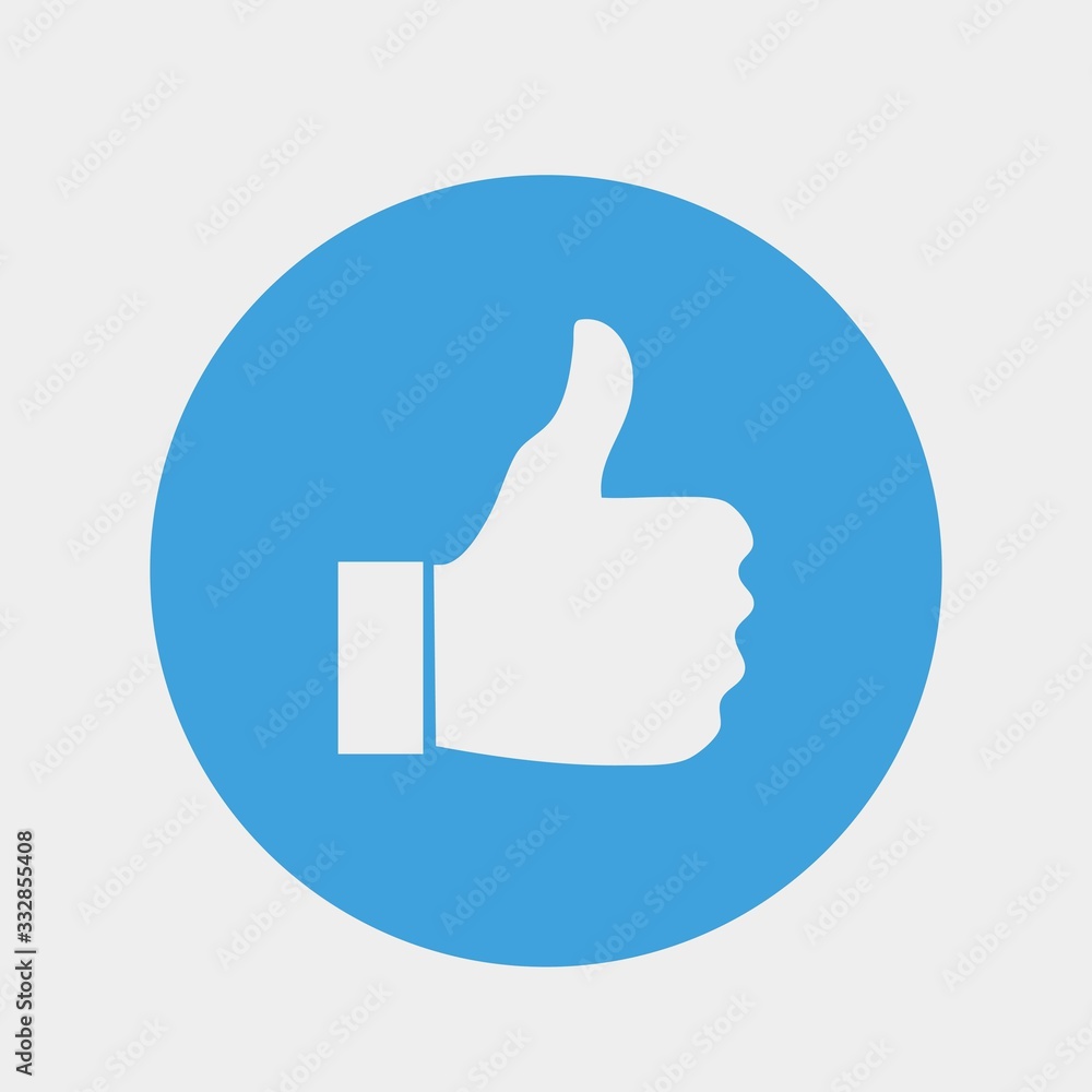 thumbs up icon vector illustration and symbol for website and graphic design thumbs up icon vector illustration and symbol for website and graphic design