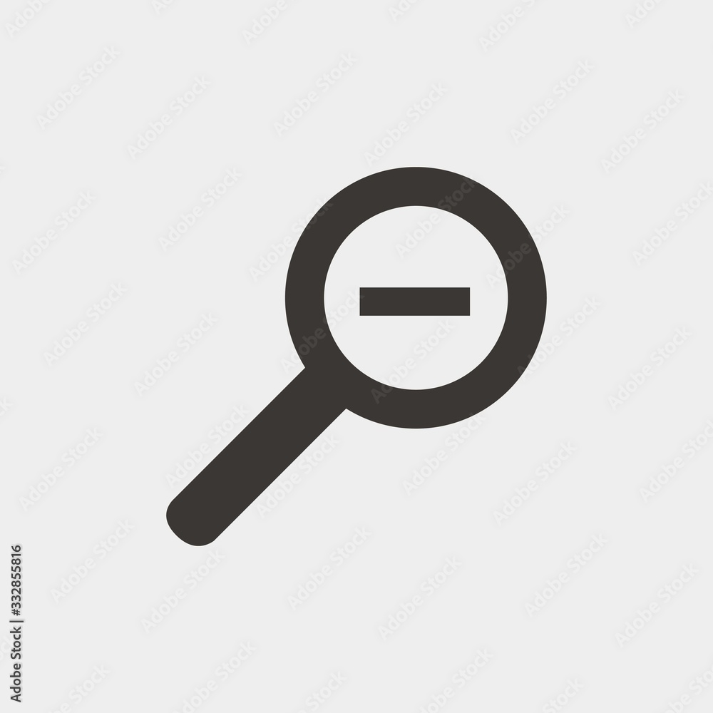 zoom out resize icon vector illustration and symbol for website and graphic design zoom out resize icon vector illustration and symbol for website and graphic design