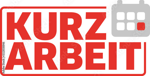 Kurzarbeit mit Kalender