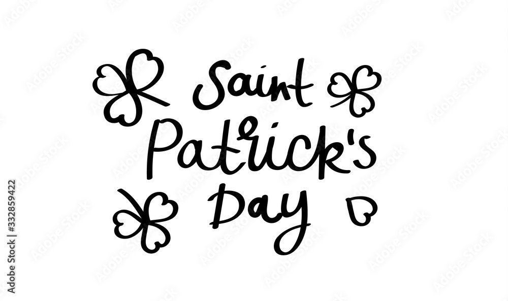 St.Patrick's day holiday pattern. Digital art, decorate poster with holiday symbols. Use it for print or web design creation. Vector illustration. St.Patrick's day holiday pattern. Digital art, decorate poster with holiday symbols. Use it for print or web design creation. Vector illustration.