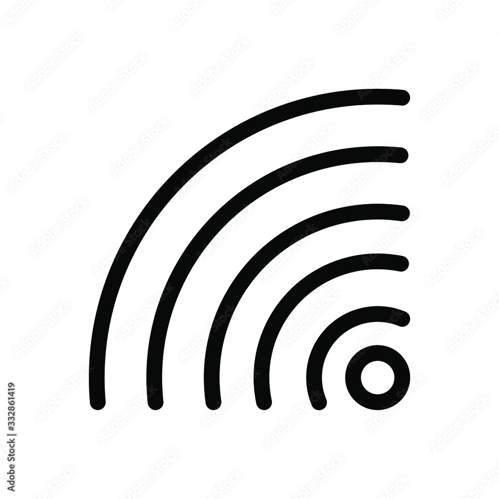 Signal icon , data celuler , concept design logo template emblem isolated illustration , network business connection wireless , outline solid background white Signal icon , data celuler , concept design logo template emblem isolated illustration , network business connection wireless , outline solid background white