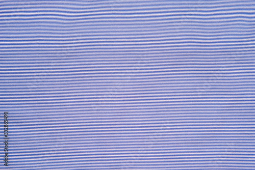 Background of blue pinstriped fabric