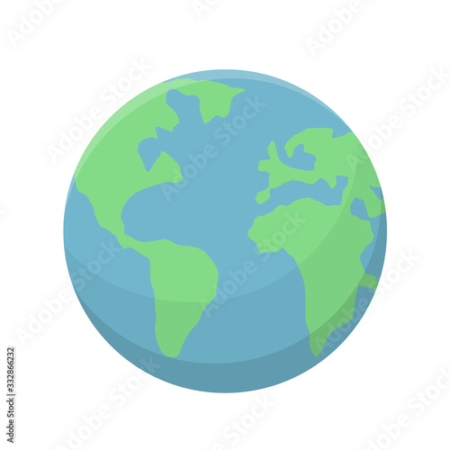 Vector Illustration of Earth 