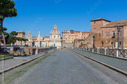 Photography Following the coronavirus outbreak, the italian Government has decided for a massive curfew, leaving even the Old Town, usually crowded, completely deserted