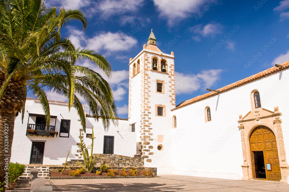Cathedral Betancuria, Betancuria, Fuerteventura, Canary Islands, Spain, Europe