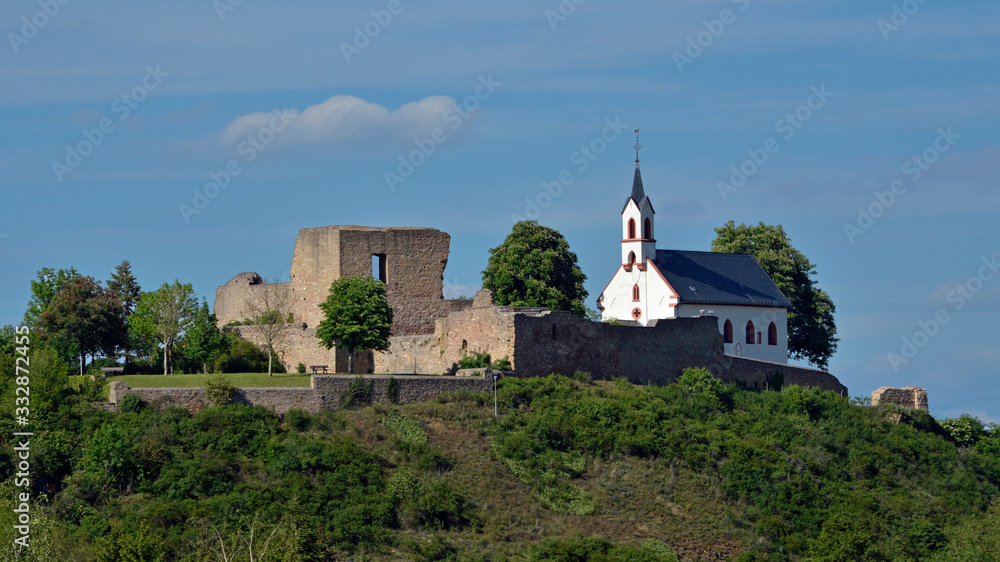 bergkirche und burgruine neu-bamberg