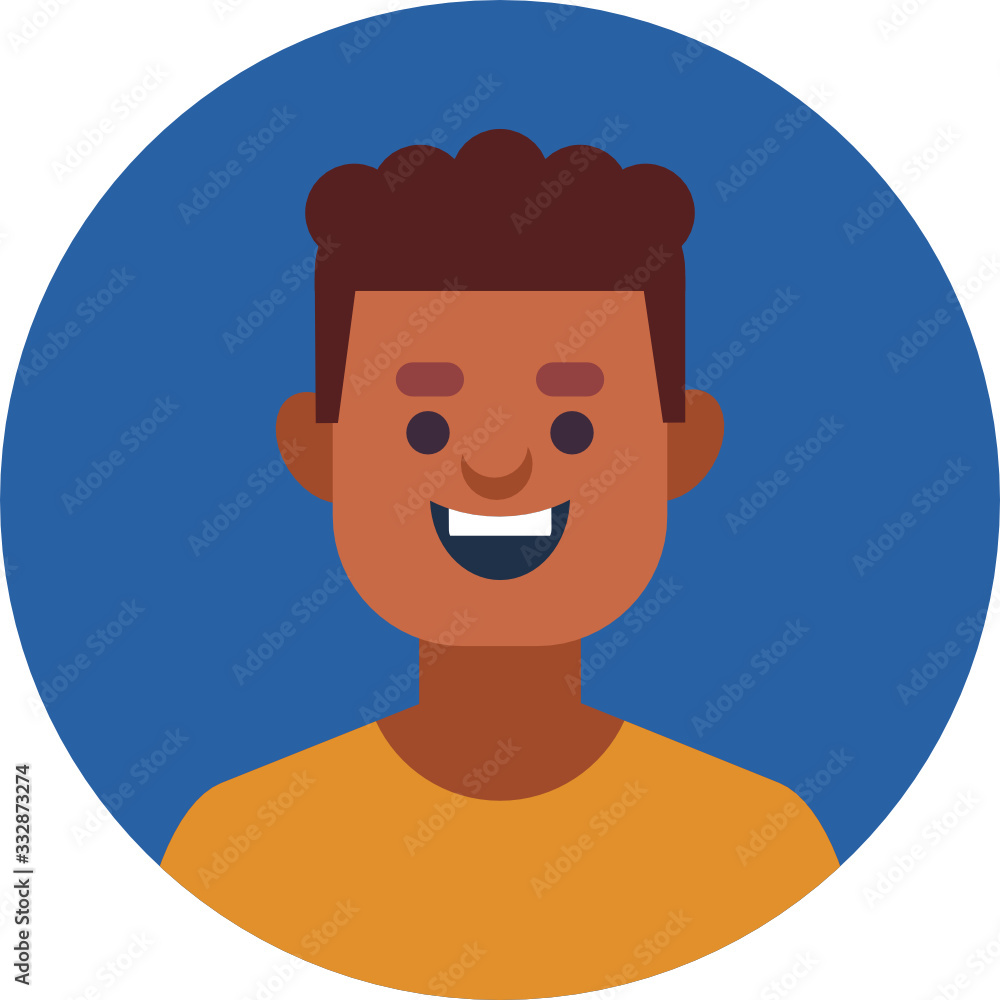 Super set of cool flat kids avatars icons. Positive boy and girl characters different ages, professions and nationalities. Funny bright vector illustrations.