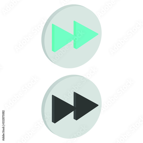Free Download  Flat foward background Icon in isometric style - GFXLoad
