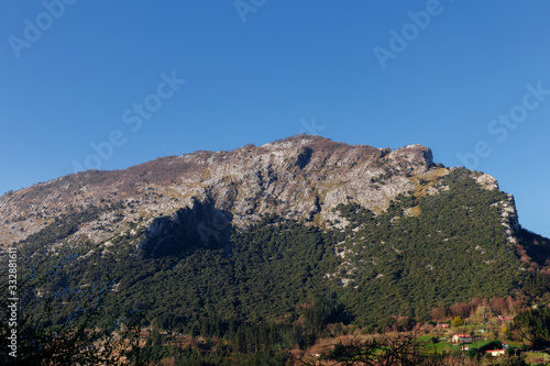 mountains peak in the basque country © larrui