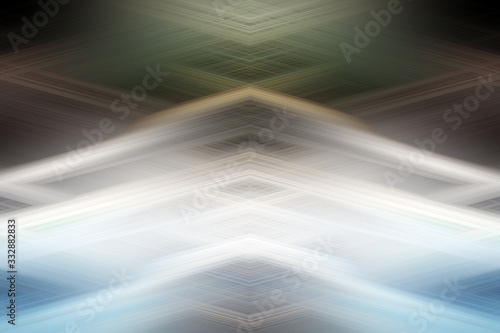 Bright intercrossing arrow shaped rays of light forming complex geometrical structures abstract texture/background.