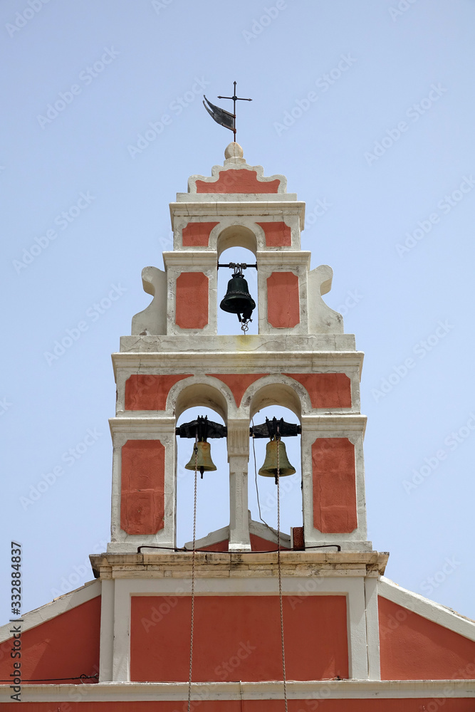 Glockenturm der Kapelle von Gaios auf Paxos
