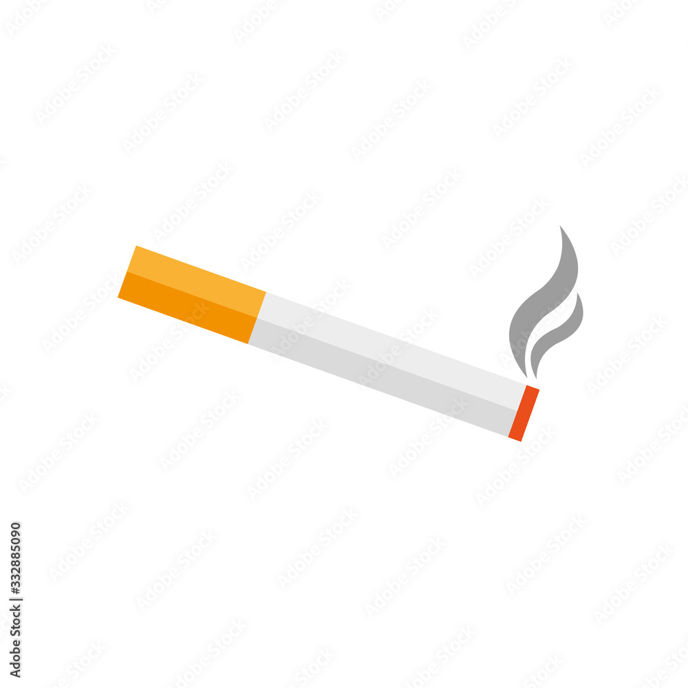 Cigarette icon. Smoking area vector sign. Tobacco Cigarette icon. Smoking area vector sign. Tobacco