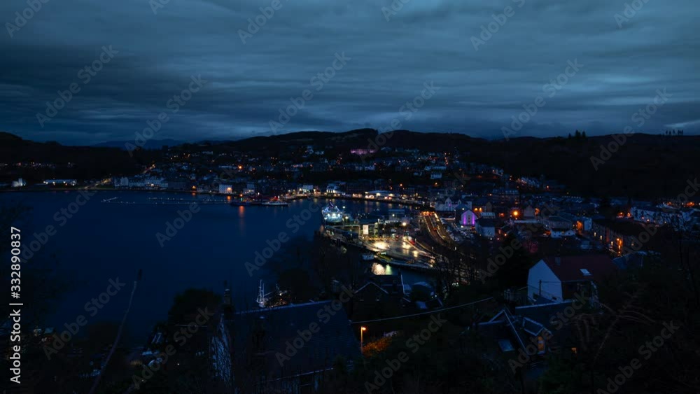 Scottish Coastal Town