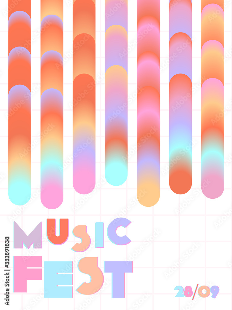 Music festival cover background. Music festival cover background.