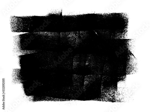 Grunge Roller Brush Stroke Paint Texture Background