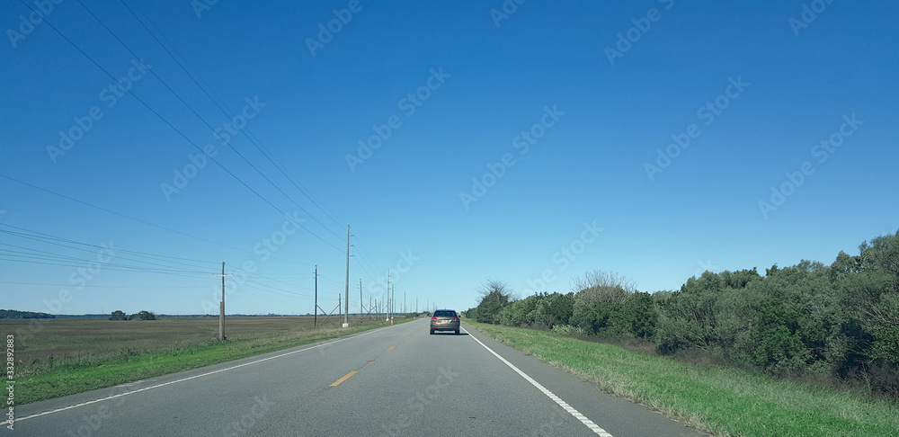 Fototapeta premium Driving the byways of america