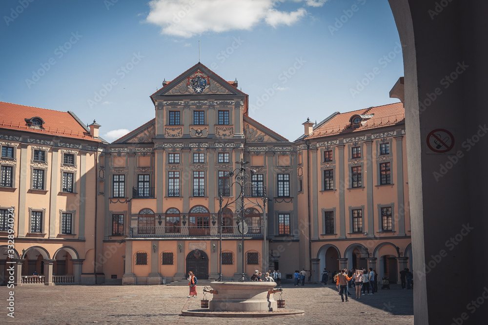 Obraz premium Nesvizh Castle. BELARUS